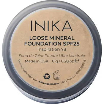 Make-up Inika Organic Přírodní sypký minerální pudrový make-up s SPF 25 - 8 g Barva: Inspiration
