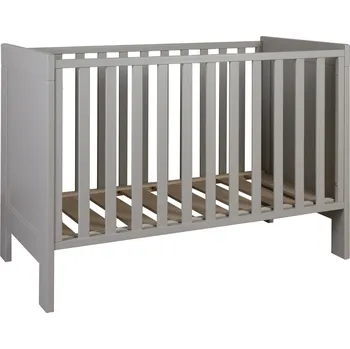 Dětská postýlka Šedá lakovaná postýlka Quax Mila 60 x 120 cm