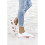 Prety Bílé plátěné tenisky 11035-8WH.R Velikost: 38