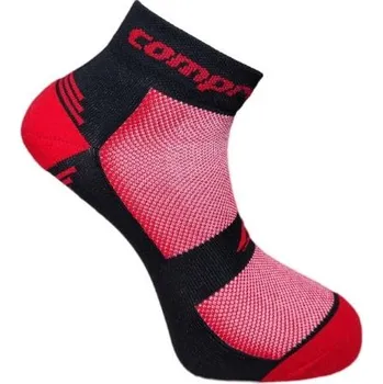 Pánské ponožky CSX-BIKE FUN NEW funkční ponožky COMPRESSOX 47-50 černá / červená