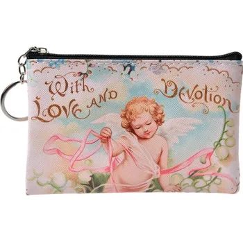Peněženka Peněženka/ taštička s andílkem Love and Devotion - 10*15cm