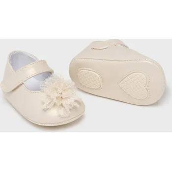Mayoral Kojenecké botičky 9630 smetanové Velikost: 16, barva: béžová