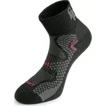 Ponožky SOFT, černo-červené, velikost 39 CA183001180539