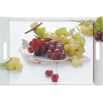 Easy Life, Itálie Plastový tác hroznové víno - 49*34 cm