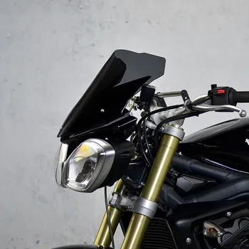 Triumph Speed Triple 1050 2011-2015 Plexi závodní - Lehce kouřové