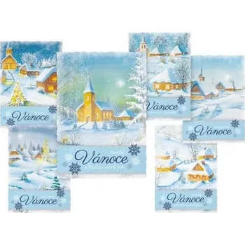 Pohlednice vánoční 171 C výsek