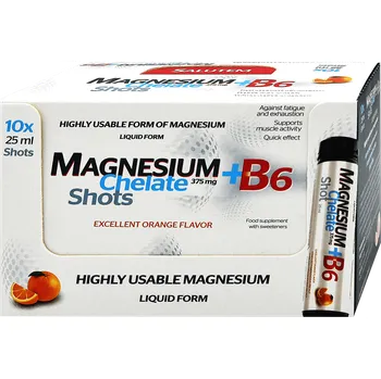 Salutem Pharma Magnesium Chelate + B6 pomeranč 10x 25 ml