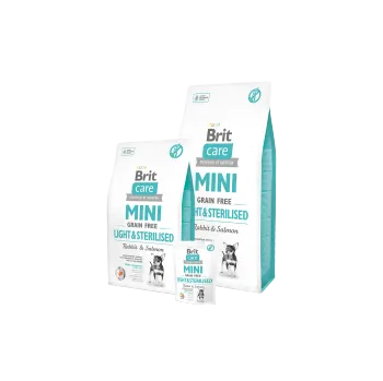 Krmivo pro psa Brit Care dog Mini GF Light/sterilised 400 g