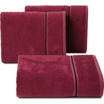 BAMBUSOVÝ RUČNÍK BAMBO7 50X90 CM ČERVENÁ