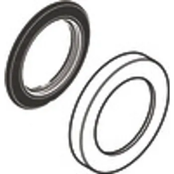 Hansgrohe Rozeta 7cm, černá mat 94365670