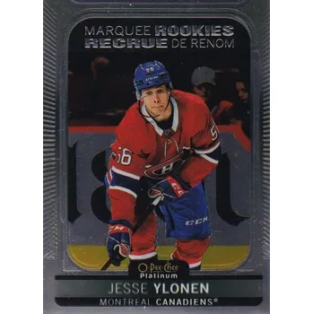 Sběratelská karetní hra insert RC karta JESSE YLONEN 21-22 OPC Platinum Marquee Rookies číslo 226