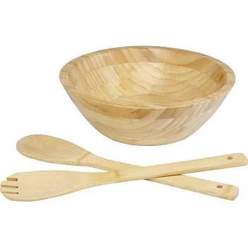 Bambusová salátová mísa a pomůcky Argulls, dřevo