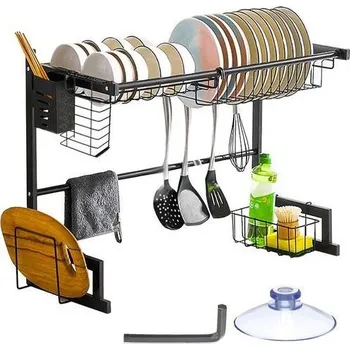 Odkapávač na nádobí Hadex Odkapávač na nádobí na dřez černý