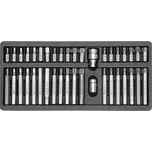 Bity Imbus, XZN Spline (tisícihran), Torx, sada 40 dílů, pro ráčny 3/8“ a 1/2", Yato