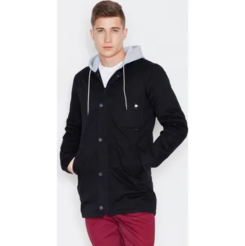 Pánská softshellová bunda Pánská bunda s kapucí V013 VISENT Barva: Černá, Velikost: L