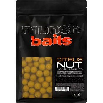 Boilies Munch Baits Citrus Nut Boilies 18 mm Hmotnost: 1 kg