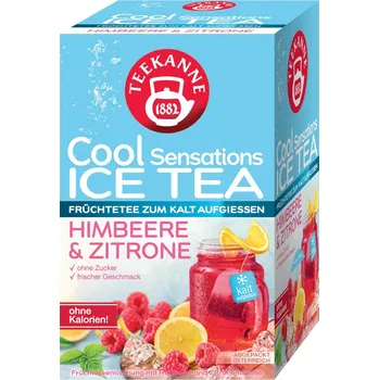 Čaj Teekanne Cool Sensations Ice Tea malina/citrón 18x 2,5 g