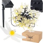 Světelný solární řetěz vážka KX4968