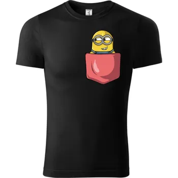 Fenomeno Dětské tričko Mimoň Velikost: 158cm/12 let, Barva trička: Černé