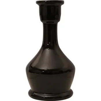 Váza Česká váza pro vodní dýmky CMO (26) oblá černá