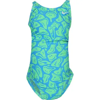 Dámské plavky Dívčí plavky Hydrastrong Multiple Print Jr NESSD045-380 - Nike S (130-140 cm)