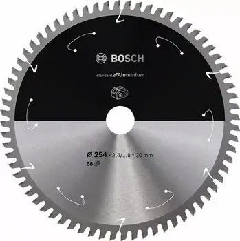 Pilový kotouč CSB for aluminium bezdrátové 254×2,4/1,8×30 T68 BOSCH 2608837780
