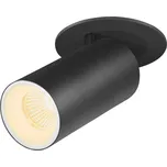 BIG WHITE (SLV) NUMINOS PROJECTOR S stropní zápustné svítidlo, 3000 K, 55d, válcové, černé/bílé 1006946