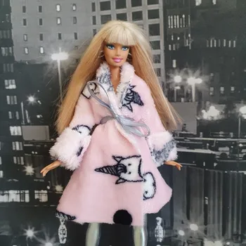 Panenka LOVEDOLLS Růžový kabát jednorožec