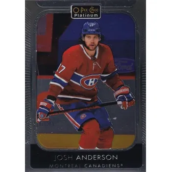 Sběratelská karetní hra řadová karta JOSH ANDERSON 21-22 OPC Platinum číslo 106