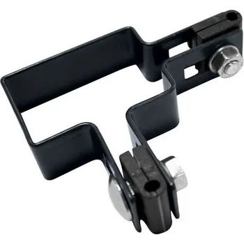 Příslušenství pro plot Objímka pro 3D panel classic, rohová 60x40 mm, antracit
