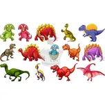 Caketools Jedlý papír "Dino 17" A4