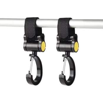 Příslušenství pro přepravu dětí MXM Karabiny na kočárek - Žluté