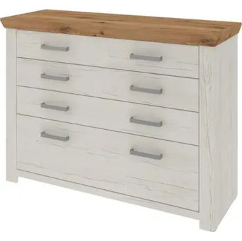 Komoda Skříně a komody Oakland typ 17 Pino Aurelio/dub nelson