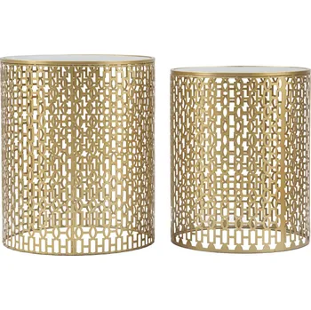 Konferenční stolek Sada 2ks stolků Mauro Ferretti Venuti, 50-47x41-37,5x41-37,5cm