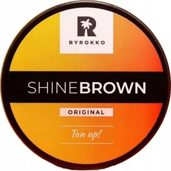 Přípravek na opalování BYROKKO Shine Brown opalovací krém bez SPF 190 ml