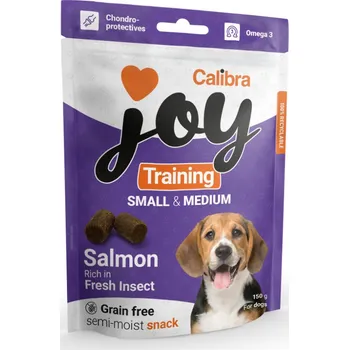Pamlsek pro psa Calibra Joy Dog Training Small & Medium Salmon with Insect 150 g