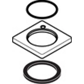 Vodovodní baterie Hansgrohe Rozeta, černá mat 93048670