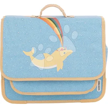 Školní batoh Školní aktovka Schoolbag Paris Large Dolphin Jack Piers ergonomická luxusní provedení od 6 let 38*32*15 cm