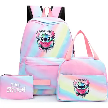 Batoh Disney Stitch s taškou na oběd - 022