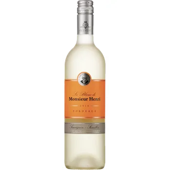 Víno Le Blanc de Monsieur Henri Vignobles Ducourt Bordeaux AOC