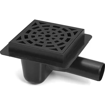 Kanalizační potrubí KARMAT Podlahová vpusť DN50, černá 50C-2C