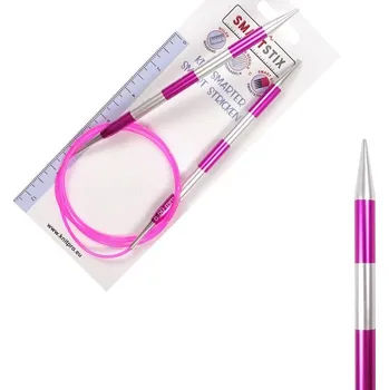 Jehlice Pevné kruhové jehlice SmartStix 100cm 6,5mm