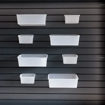 Dílenský regál REPONIO REPONIO Set plastových boxů 8 kusů