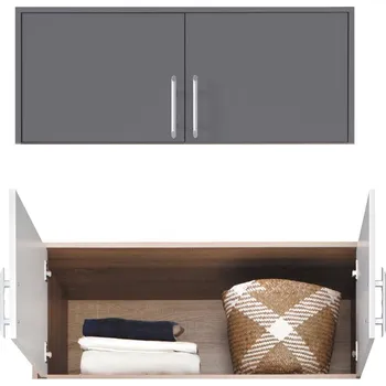 Šatní skříň SMART a | nástavec SRN3 | 100 cm | antracit