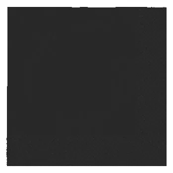 Papírový ubrousek Papírové ubrousky černé 20 ks