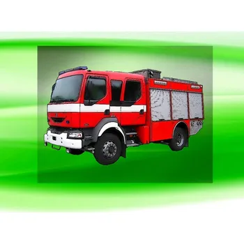 Nášivka Renault MIDLUM 4x4 DTF nažehlovačka 7x4 cm (nažehlovačka HASIČSKÉ AUTO)