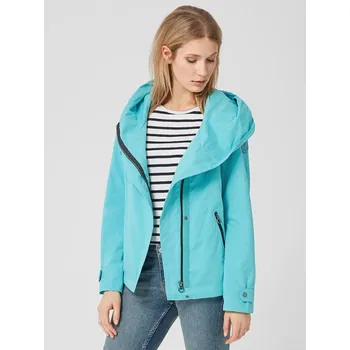 Dámská parka s.Oliver dámská sametová bunda tyrkysová Velikost: 32