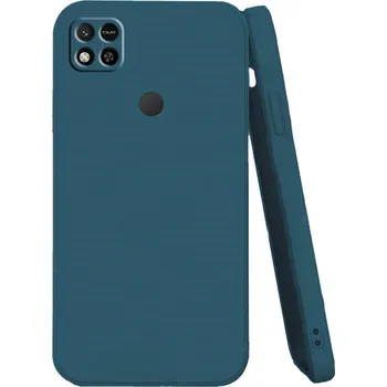 Pouzdro na mobilní telefon Barevný Silikonový Obal Na Xiaomi Redmi 9C Nfc Modrá: Navy