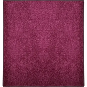 Koberec Kusový koberec Eton fialový 48 čtverec, 120x120, fialová, chodba / předsíň, Vopi - 1 rok na vrácení + DOPRAVA ZDARMA k Vám i zpět