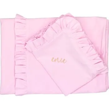 Povlečení ENIE BABY povlečení SWEET 140x100cm/60x40cm Růžová